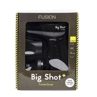 fusion - big shot - mini travel hair dryer